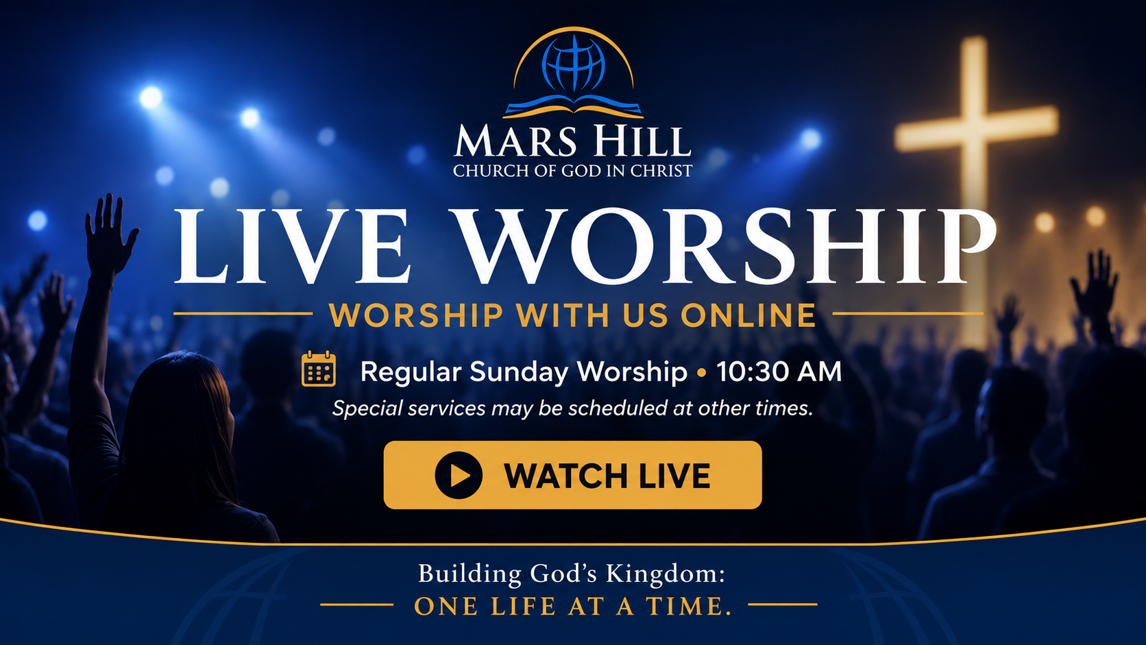 Mars Hill COGIC Live Worship — Watch Live